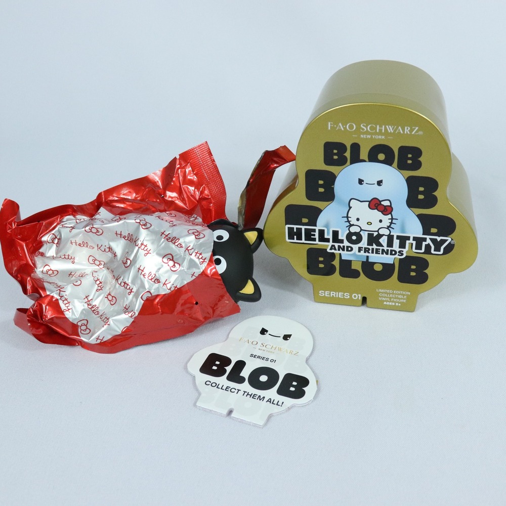 FAO Schwarz Blob Chococat Hello Kitty & Friends Vinyl Figure Opened Box NEW